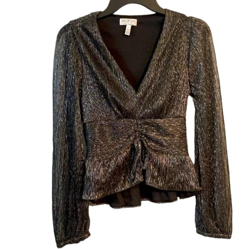 NWT Sophia Jeans Top size S. Super cute!